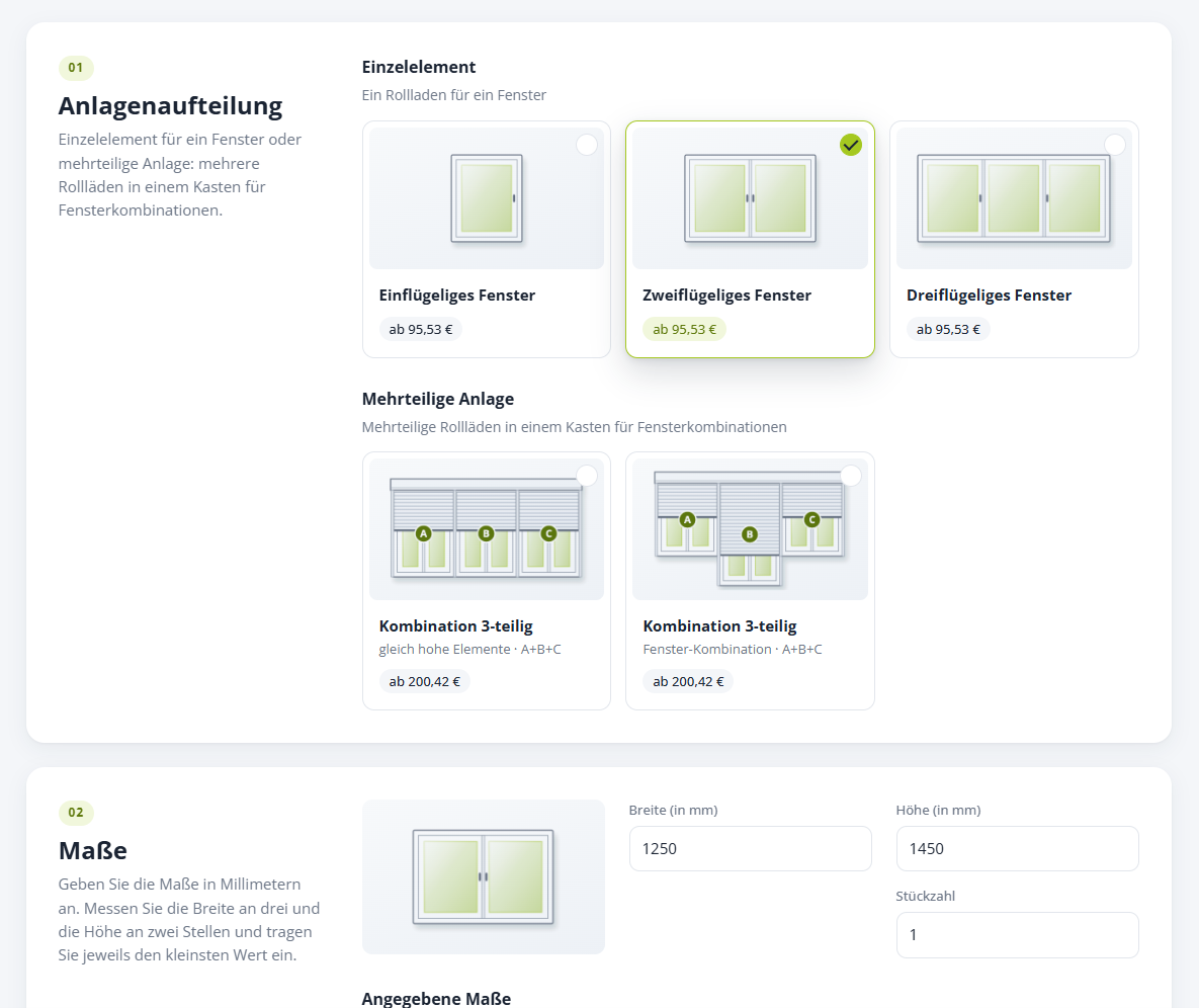 This solution significantly expanded the product range, while the clear design made it easy for customers to find all the information they needed.